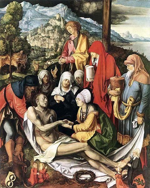 Albrecht Durer Lamentation for Christ France oil painting art